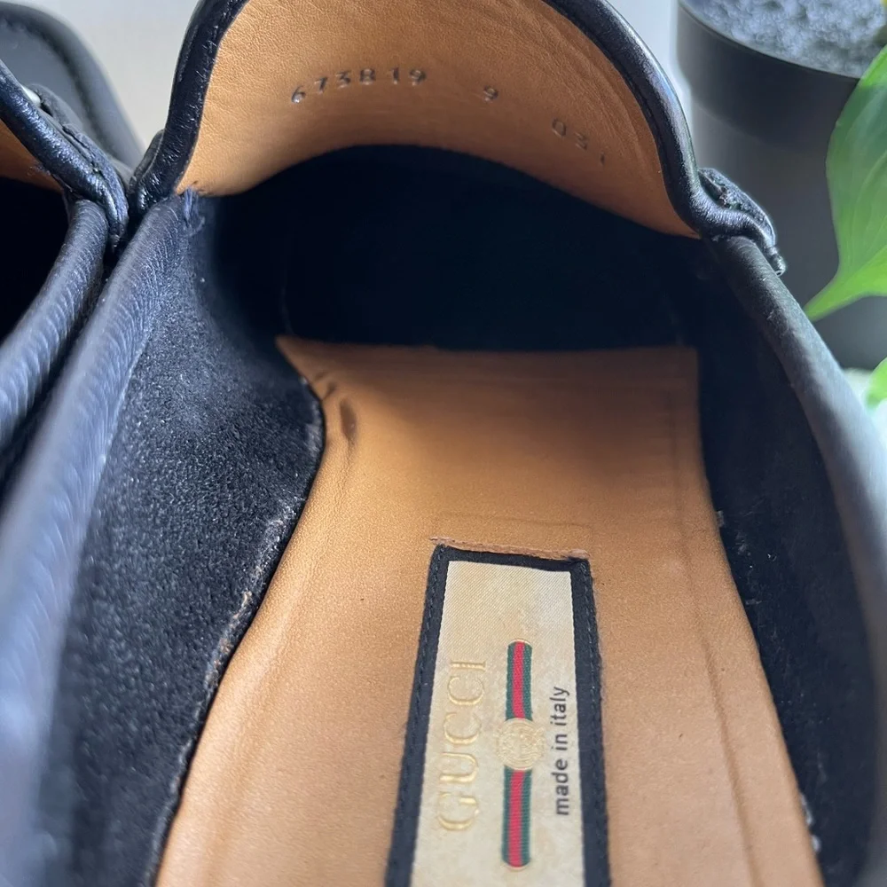 Gucci men’s Horsebit Loafers size US 9 - Picture 6 of 16